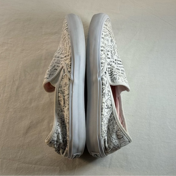 Vans Leila Self Love White Slip-On Surf Sneakers - Picture 9 of 12